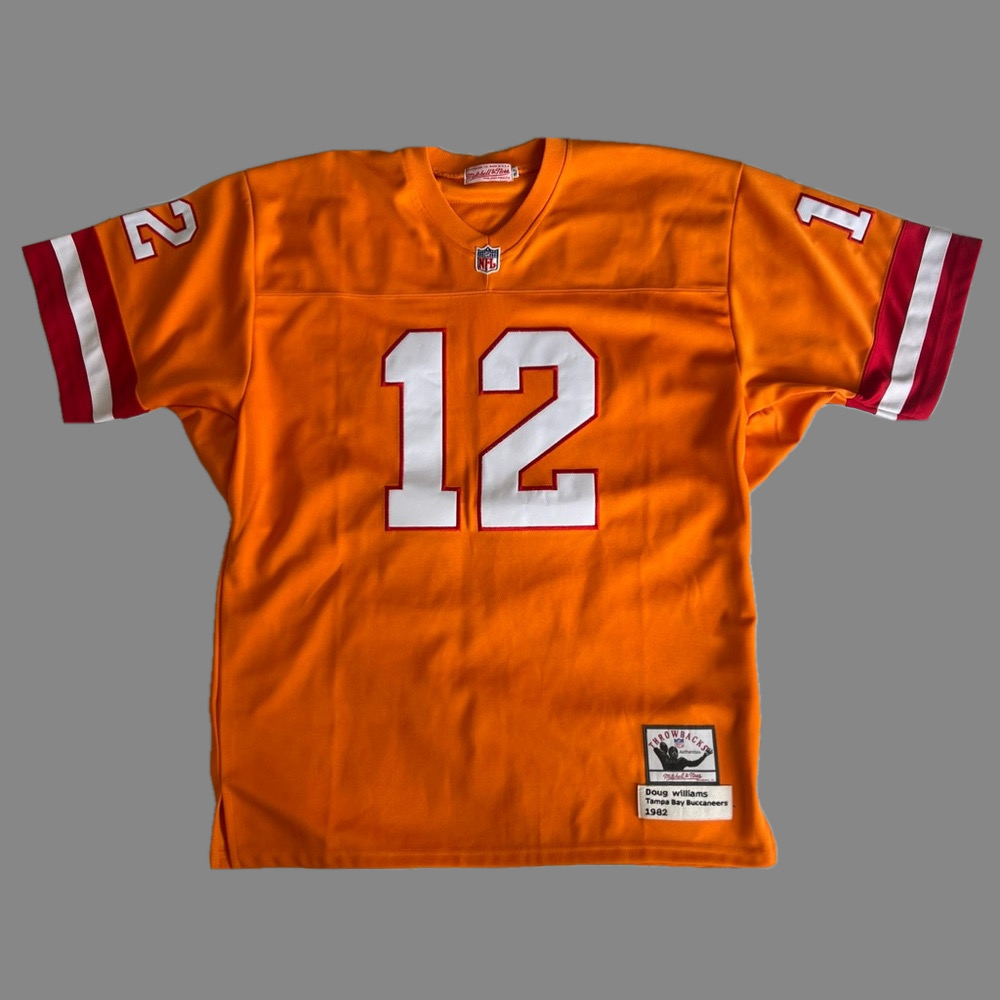Doug Williams Tampa Bay Buccaneers Mitchell & Ness 1982 Football Jersey - Picture 2 of 12
